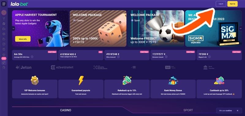 Explore lalabet online casino